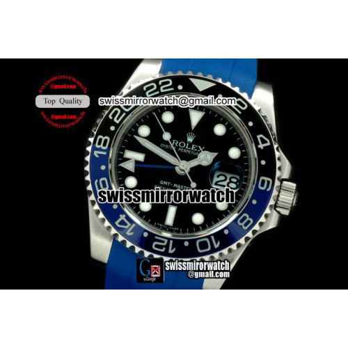 Rolex SS/RU 2013 GMT Blue-Black Asian 2813 Rolex SS/RU 2013 GMT Blue-Black Asian 2813
