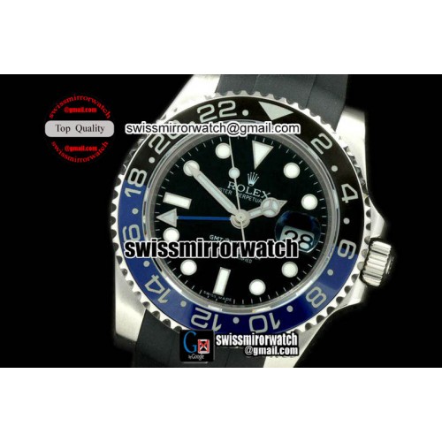 Rolex SS/RU 2013 GMT Blue-Black Asian 2813 Rolex SS/RU 2013 GMT Blue-Black Asian 2813