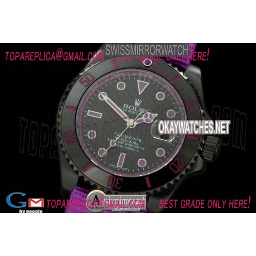 Rolex Submariner 116610 Watch What if Edition PVD Blk A2813