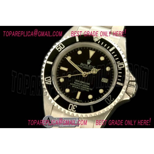 Rolex 16600 Classic Sea Dweller SS Blk Asian 2836/3131