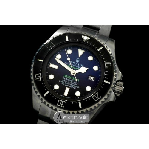 Rolex Deep Sea Blue Dweller PVD/PVD Asian 2836/3135
