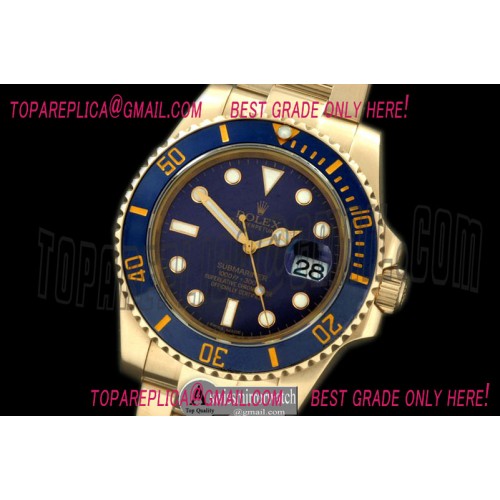Rolex 116619 Blue FG Submariner 21J