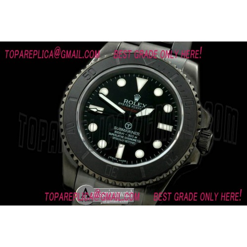 Rolex Submariner Pro Hunter Military Sub SS/SS Black Swiss 2836