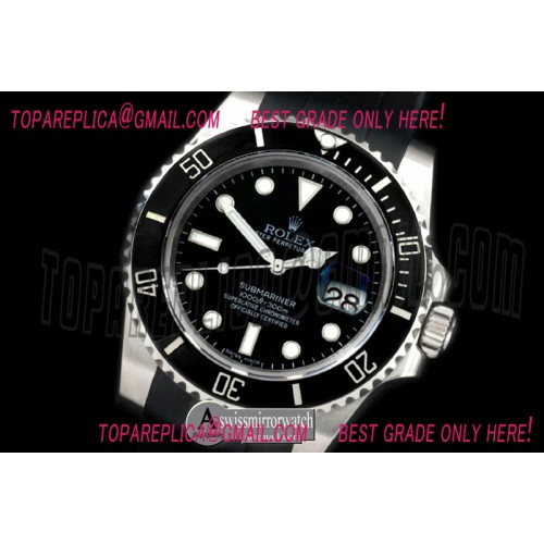 Rolex 116610 Submariner  Black SS Sub A-2836