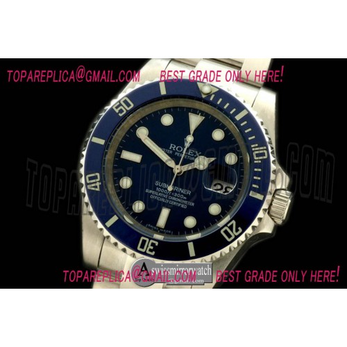 Rolex Submariner 116610 Blue Submariner Asian 2813 Rolex Submariner 116610 Blue Submariner Asian 2813