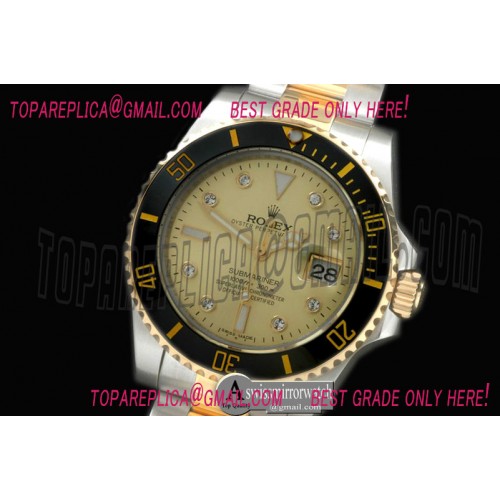 Rolex 116613 Twotone Submariner Gold TT Sub A-2836 Rolex 116613 Twotone Submariner Gold TT Sub A-2836