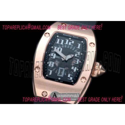 Richard Mille RM 007 RG/RU Black/Black Asian 21J Decorated