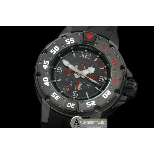 Richard Mille RM028 PVD Black/RU Black Asian 7751 Decorated Richard Mille RM028 PVD Black/RU Black Asian 7751 Decorated