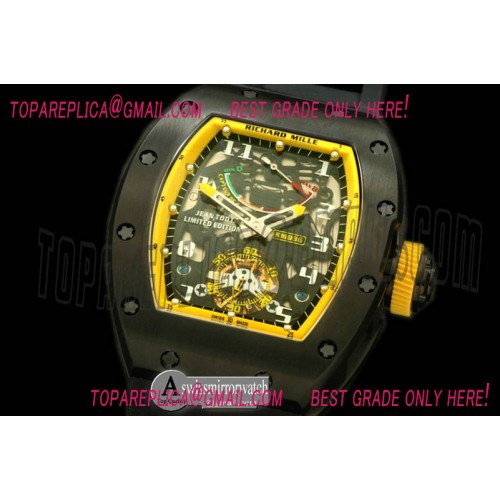 Richard Mille Jean Tody Felipe TI PVD/RU Yellow Asian 23J PR