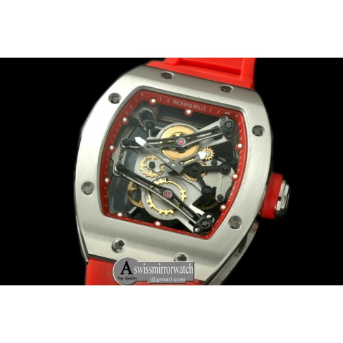 Richard Mille Bubba Watson Tourbillon SS/RU Red Swiss Qtz