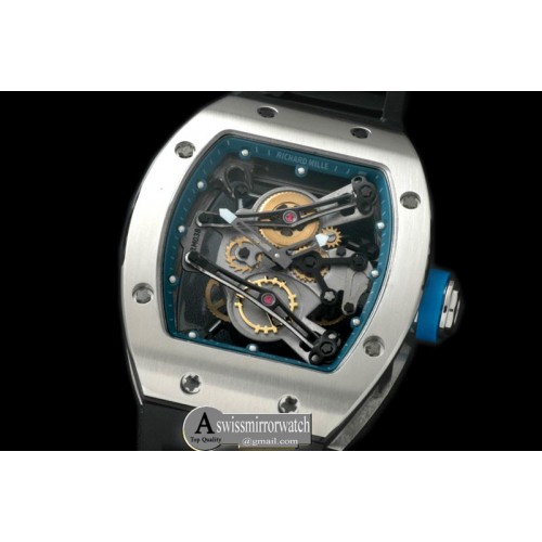 Richard Mille Bubba Watson Tourbillon SS/RU Blue Swiss Qtz