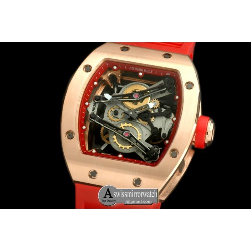 Richard Mille Bubba Watson Tourbillon RG/RU Red Swiss Qtz