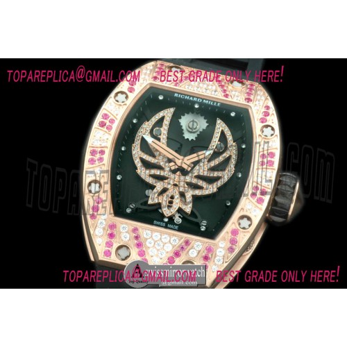 Richard Mille RM 051 Phoenix Tourbillon RG/RU Skeleton Asian 21J
