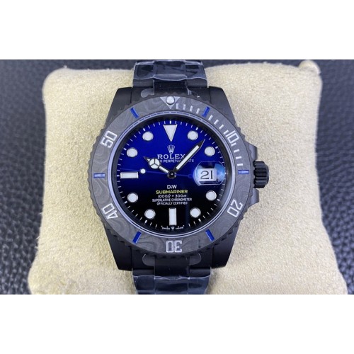 Rolex Submariner DIW DLC Sandblasted VSF 1:1 Best Edition Black/Blue Dial on DLC Bracelet VS3135 Rolex Submariner DIW DLC Sandblasted VSF 1:1 Best Edition Black/Blue Dial on DLC Bracelet VS3135