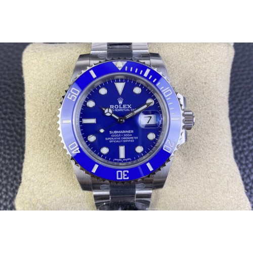 Rolex Submariner 40mm 116619 LB Blue Ceramic 904L Steel Clean 1:1 Best Edition VS3135