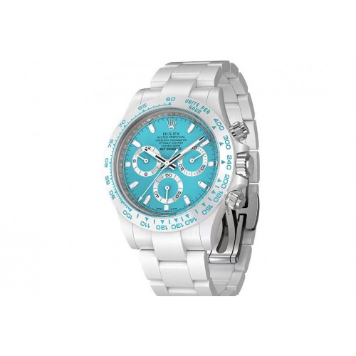 Rolex Daytona AET White Solid Ceramic Case and Bracelet Tiffany Blue Dial Clean 1:1 Best Edition SA4130