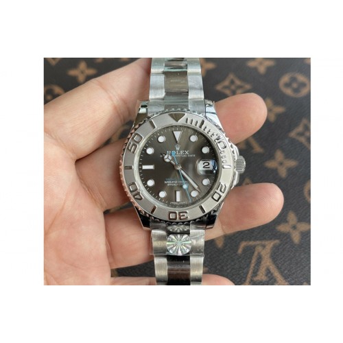 Rolex Yacht-Master 37mm 268622 ARF 1:1 Best Edition Gray Dial 904L SS Case and Bracelet A2824