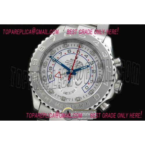 Rolex Yacthmaster II (42mm) SS White Asia 7750