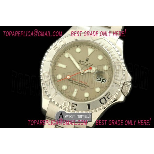 Rolex Yachtmaster Men SS Grey Asian Eta 2836/3135