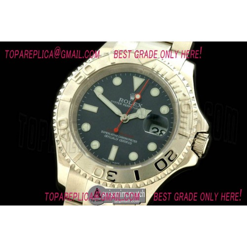 Rolex Yachtmaster Men SS Blue Swiss Eta 2836/3135