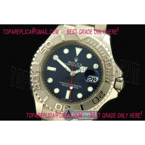 Rolex Yachtmaster Men SS Blue Asian Eta 2836/3135