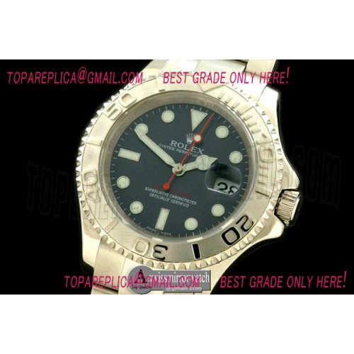 Rolex Yachtmaster Men SS Blue Asia 2813