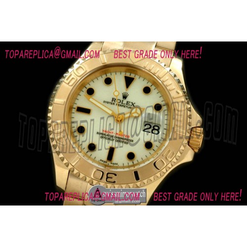 Rolex Yachtmaster Men FG Black Asian Clone 2836/3135