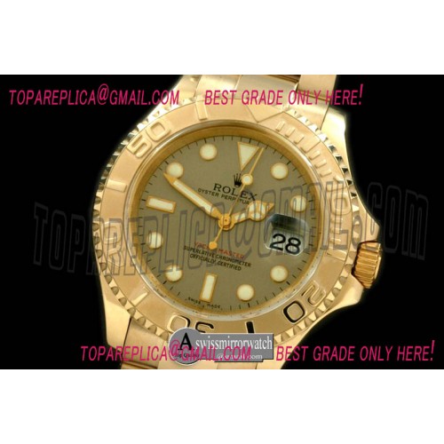 Rolex Yachtmaster Men FG Grey Swiss Eta 2836/3135