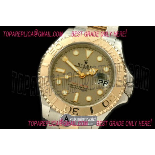 Rolex Yachtmaster Men SS/YG TT Grey Asian 2836/3135