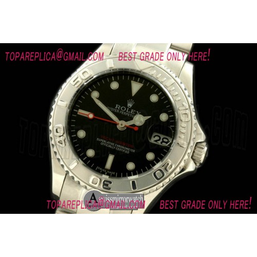 Rolex Yachtmaster Mid SS Black Asian Eta 2836/3135
