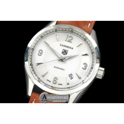 Tag Heuer Carrera Automatic Men SS/LE White Asian 2824-2