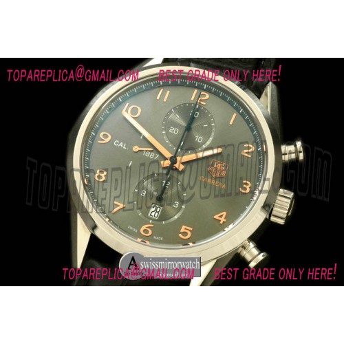 Tag Heuer Carrera 1887 Vintage Chrono SS/LE Grey A-7750