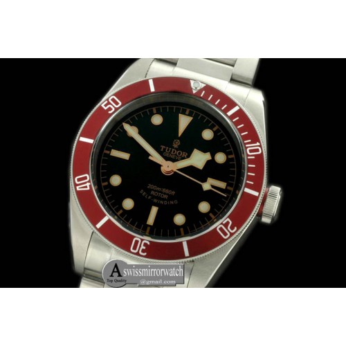 Tudor Heritage Black Bay SS/SS Black Asian 2824-2