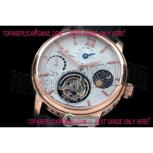 Vacheron Constantin Patrimony Tourbillon Moonphase/PR RG/LE White