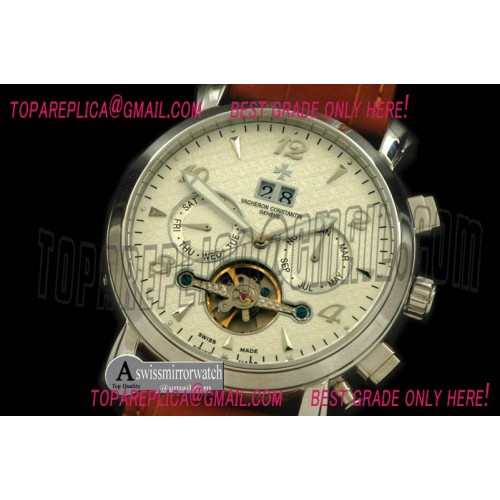 Vacheron Constantin Matle Calender Tourbillon SS/LE White Asian 2813
