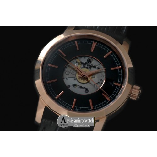 Vacheron Constantin Matte Skeleton Automatic RG/LE Black Asian Eta 2824