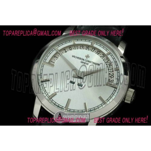 Vacheron Constantin Patrimony Perpertual Calendar SS/LE White Asian 2813