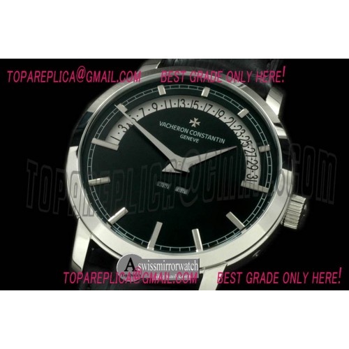 Vacheron Constantin Patrimony Perpertual Calendar SS/LE Black Asian 2813