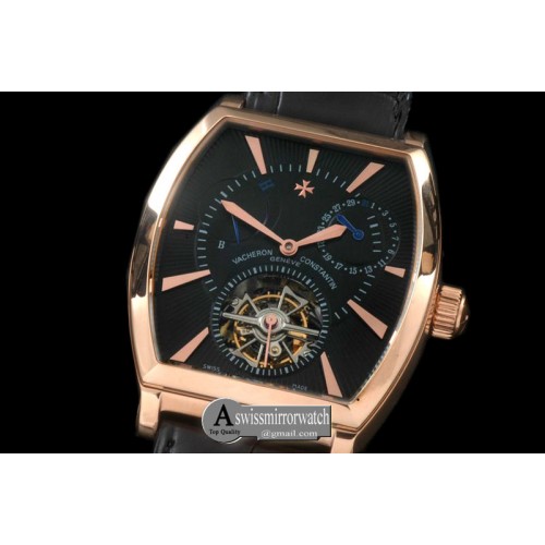 Vacheron Constantin Malte Tourbillon RG/LE Black Flying Tourbillon
