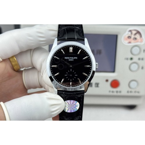 Patek Philippe Calatrava 6119 SS SDF Best Edtion Black Dial CH30-255PS(Gain Weight)