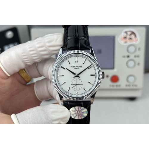 Patek Philippe Calatrava 6119 SS SDF Best Edtion White Dial CH30-255PS(Gain Weight)