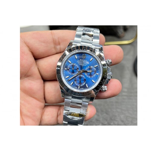 Rolex 2025 Daytona 126509 CBDF 1:1 Best Edition Blue Dial on SS Bracelet DD4131 (Gain Weight)