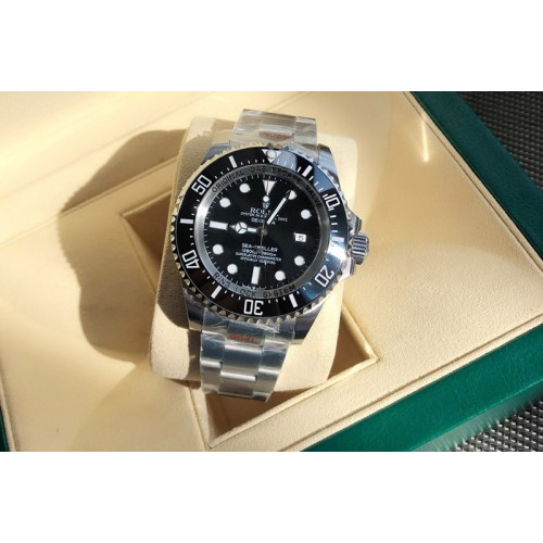 Rolex Sea Dweller DeepSea 126660 1:1 Best Edition 904L SS Case and Bracelet Swiss ETA-2836
