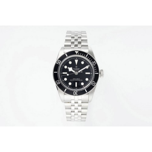 Tudor Heritage Black Bay M7941A1A0NU-0003 41mm SS ZF 1:1 Best Edition Black Dial Black Bezel on SS Bracelet A2824