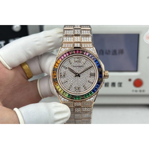 Chopard AlpineEagle 41MM RG Full Diamond on Chopard 01.01-c