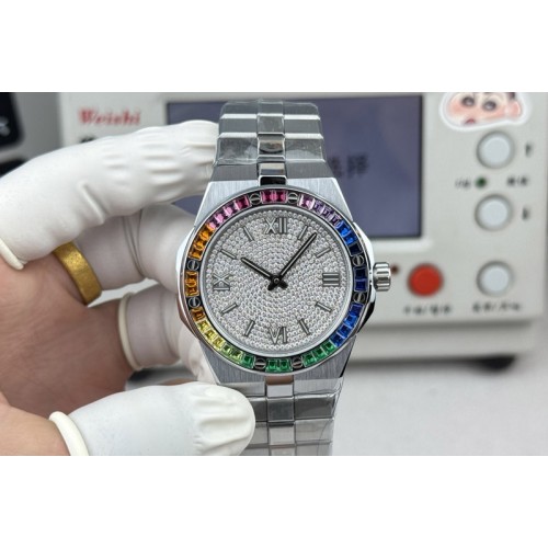 Chopard AlpineEagle 41MM SS Diamond Bezel and Dial on Chopard 01.01-c