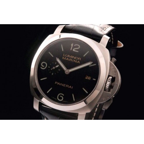 Panerai PAM 312 O V6F 1:1 Best Edition on Black Leather Strap P9000