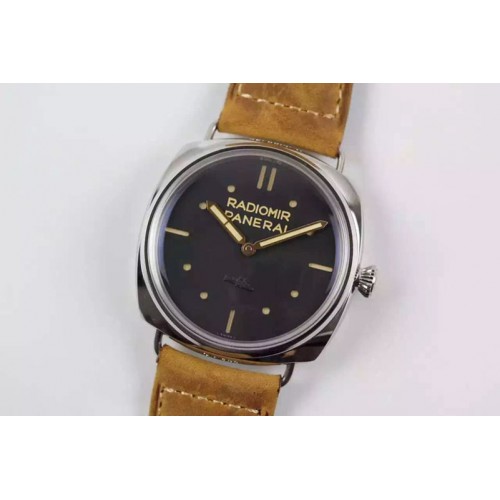 Panerai PAM 425 P ZF 1:1 Best Edition S.L.C Dial on Brown Asso Strap P.3000 Super Clone