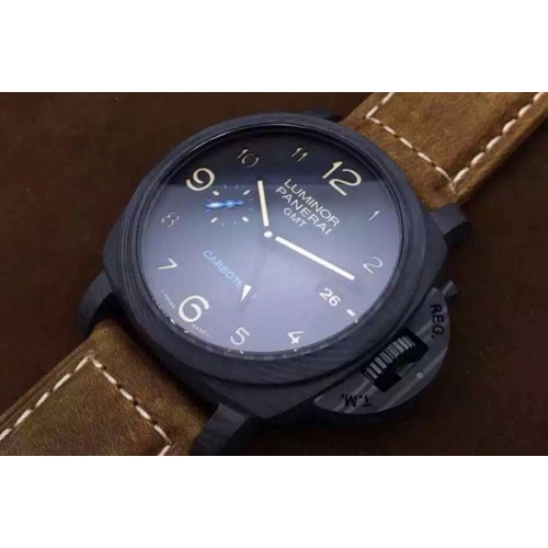 Panerai PAM 441 Carbotech V6F "Special Edition" on Brown Asso Strap P9001