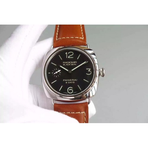 Panerai Panerai PAM 609 R Radiomir V6F 1:1 Best Edition on Brown Leather Strap P5000